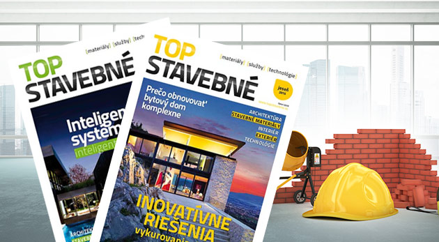 Dve vydania časopisu TOP STAVEBNÉ