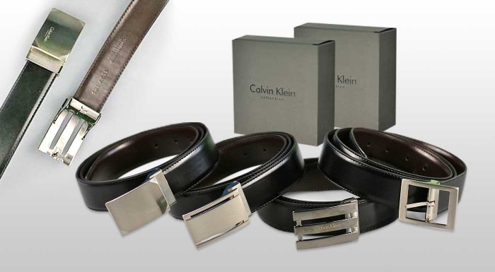 Pánsky kožený opasok Calvin Klein