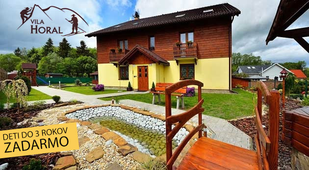 Relax na Liptove v apartmánoch vo Vile Horal