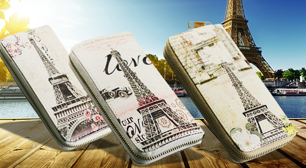 Retro peňaženka pre dámy