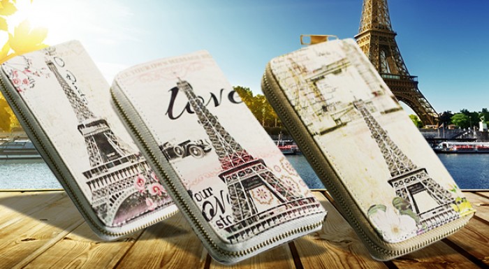 Retro peňaženka pre dámy