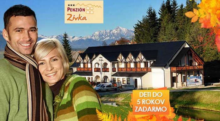 Relaxačná jeseň na Liptove v Penzióne Zivka