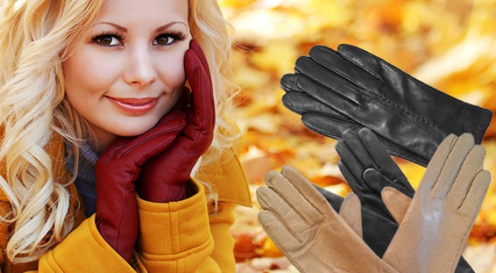 Pánske alebo dámske kožené rukavice
