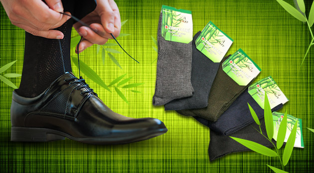 Dámske alebo pánske bambusové ponožky