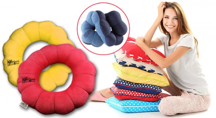 Zdravotný vankúš v tvare kvetu