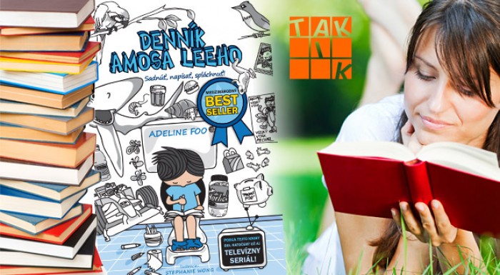 Medzinárodný knižný bestseller - Denník Amosa Leeho - Sadnúť, napísať, spláchnuť.