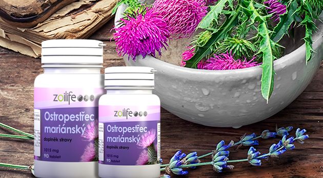 Prírodný výživový doplnok - Ostropestrec mariánsky