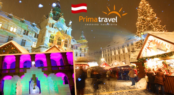 Advent v Grazi a ľadový betlehem