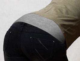 Sťahujúci bedrový pás - sivý, veľk. S