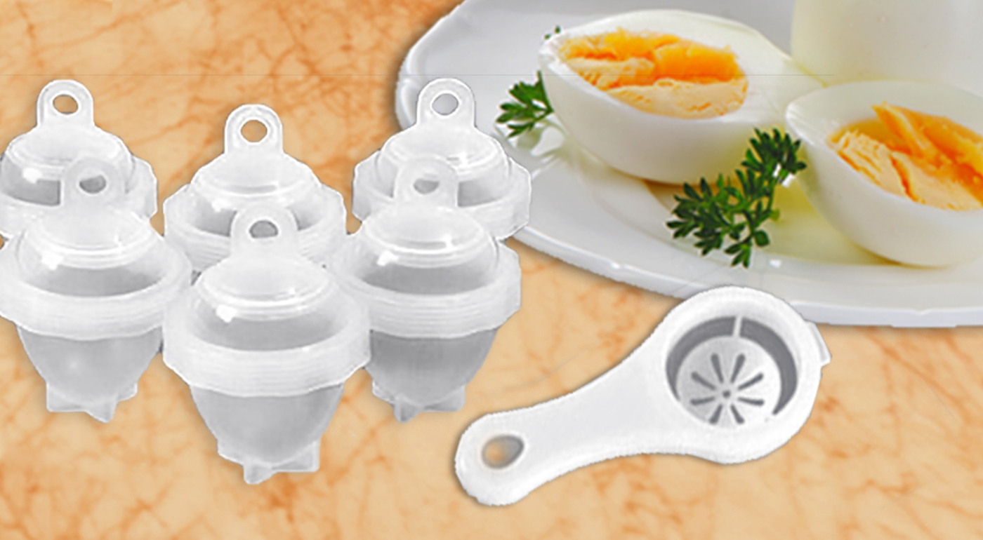 Nádobky na varenie vajíčok do každej kuchyne