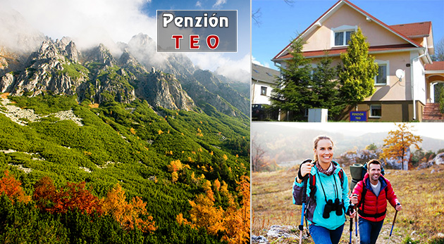 Oddych v Novej Lesnej s wellness pre dvojicu