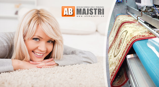 Účinné pranie kobercov