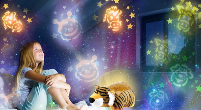 Svietiace zvieratká pre deti na zaspávanie