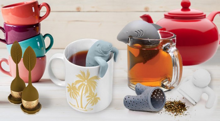 Vtipné sitká na čaj