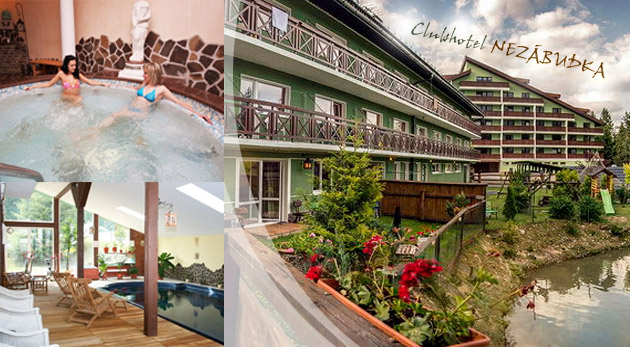 Skvelý pobyt v Tatrách v Clubhoteli*** Nezábudka