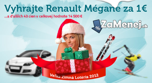 Renault Mégane pre jedného z našich zákazníkov + luxusné pobyty, cestovanie, lyže, privátne saunovanie, skipasy a originálne drinky...