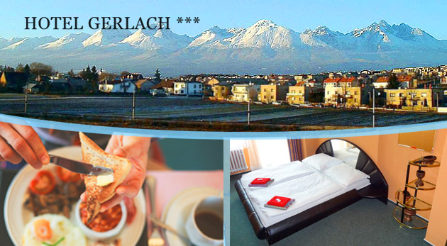 Pohoda s výhľadom na Tatry v Hoteli Gerlach***