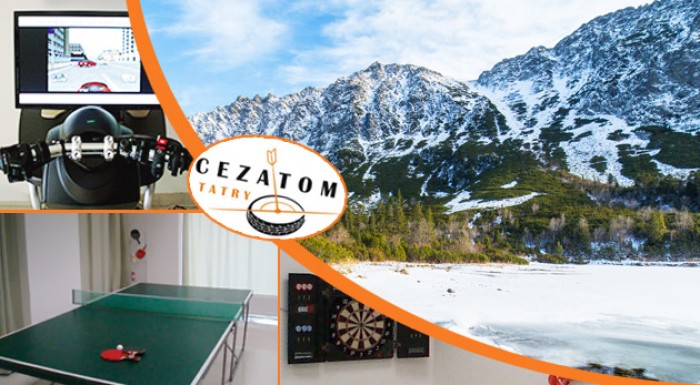 Vstup do zábavného centra na Štrbskom Plese