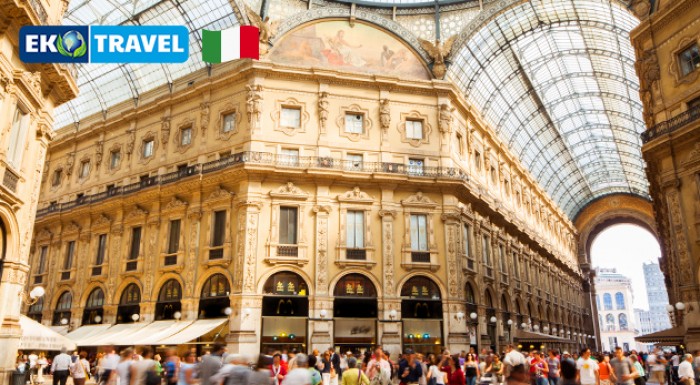 Predvianočné nákupy v Miláne