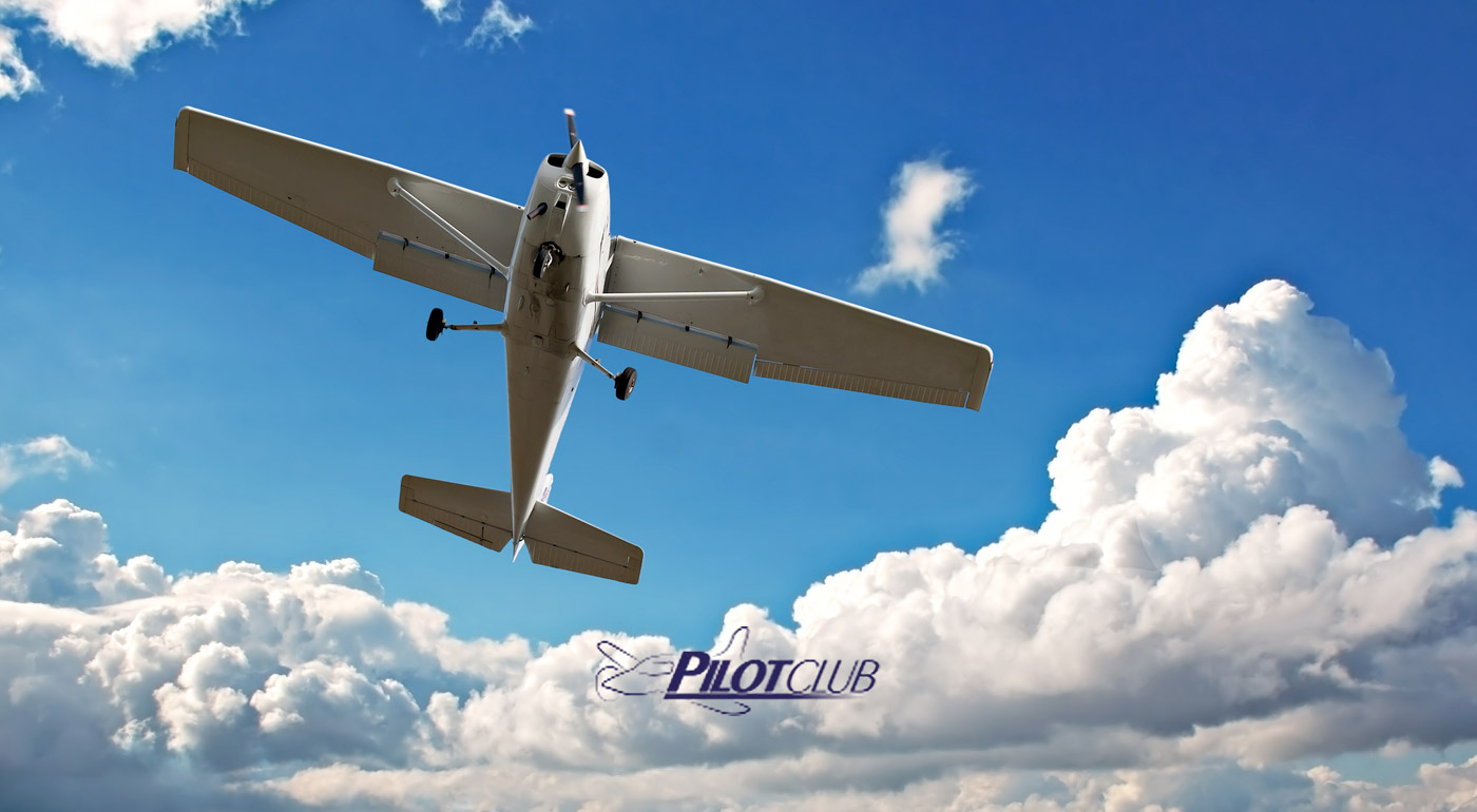 Pilotovanie športového lietadla vybranou trasou