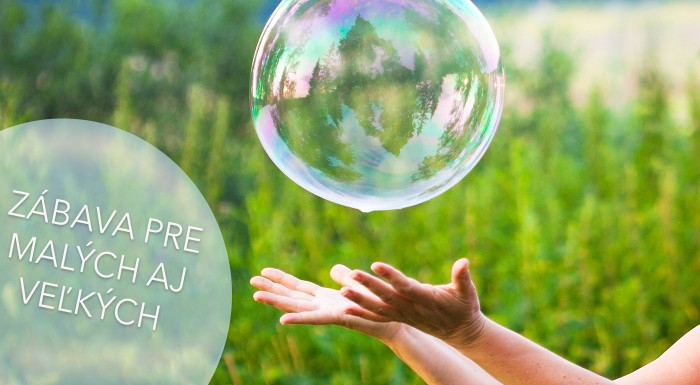 Dotykové bubliny pre zábavu