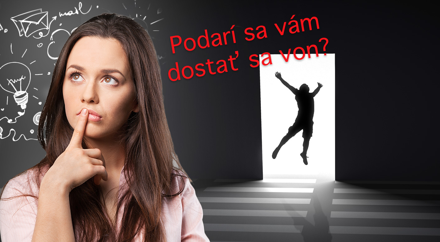 Tímová hra v IQ room Banská Bystrici