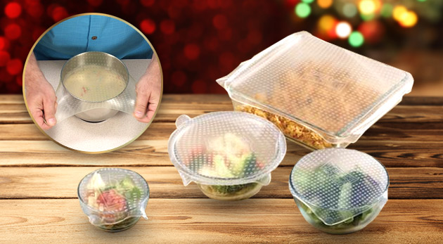 Silikónové pokrievky - 4 kusy