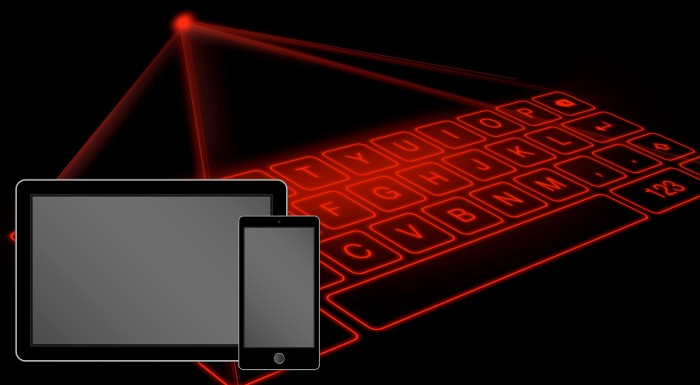 Špičková  Hi-Tech laserová klávesnica