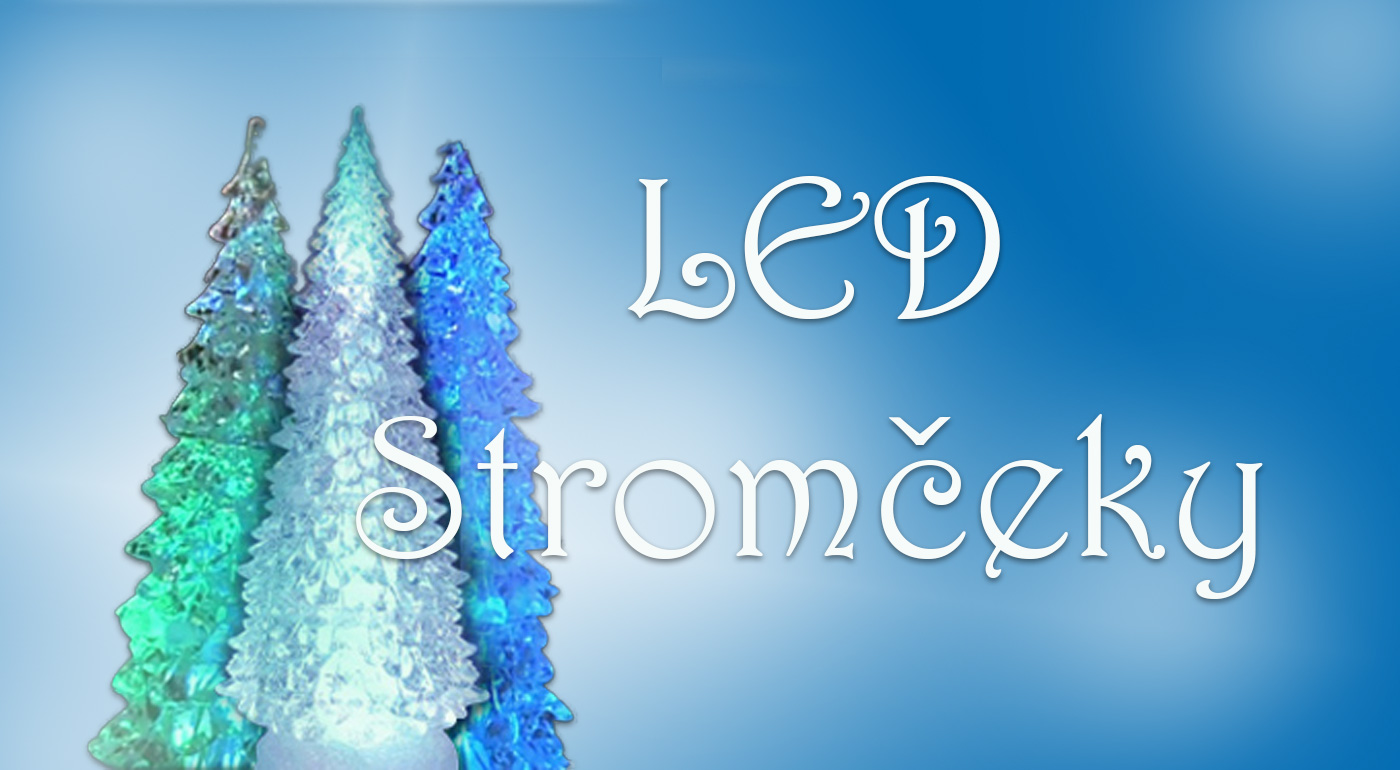Vianočný LED stromček