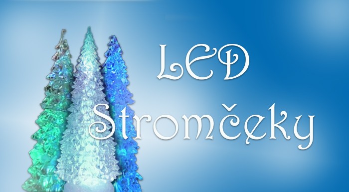 Vianočný LED stromček