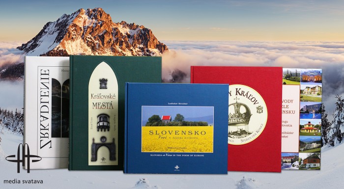 5 titulov - Reprezentačné knihy o Slovensku