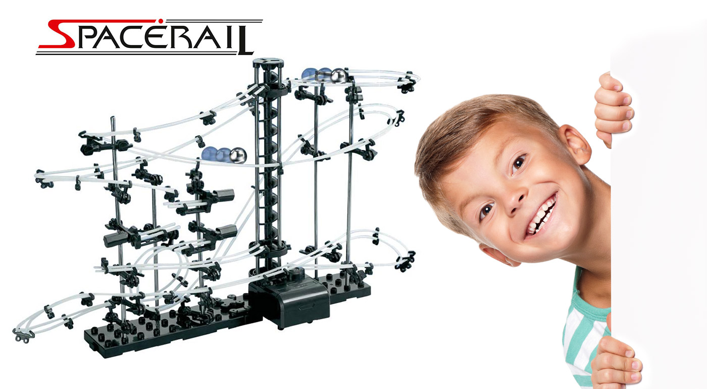 Jedinečná guličkodráha SpaceRail