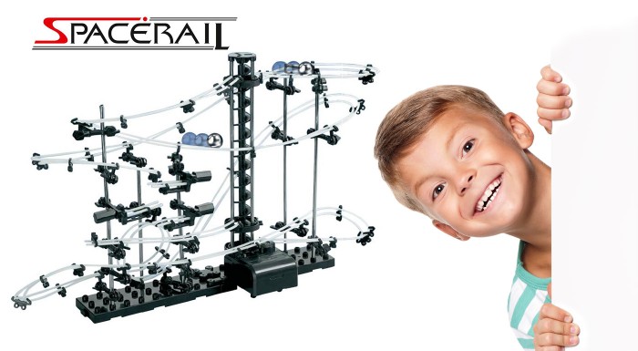 Jedinečná guličkodráha SpaceRail