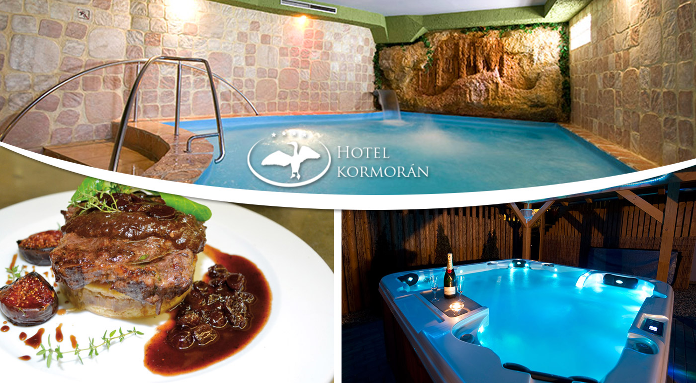 Romantika v Hoteli Kormorán**** pre dvoch