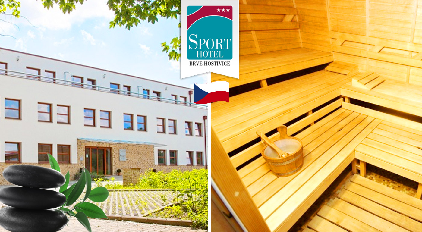 Relax v Sporthoteli Břve Hostivice blízko Prahy