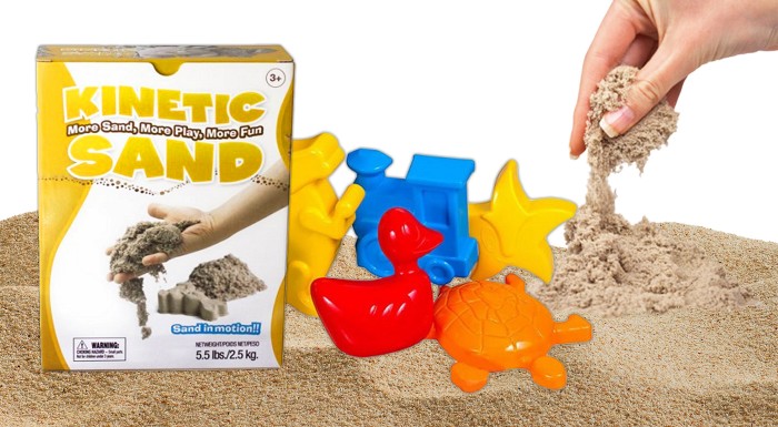 Certifikovaný tekutý piesok - 2,5 kg + formičky