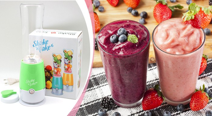 Rýchly a skladný mixér Shake 'n take 6