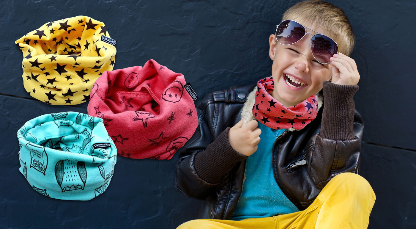 Hrejivý nákrčník pre deti aj tínedžerov