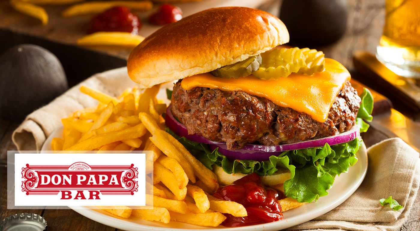 Šťavnaté burgre z Don Papa