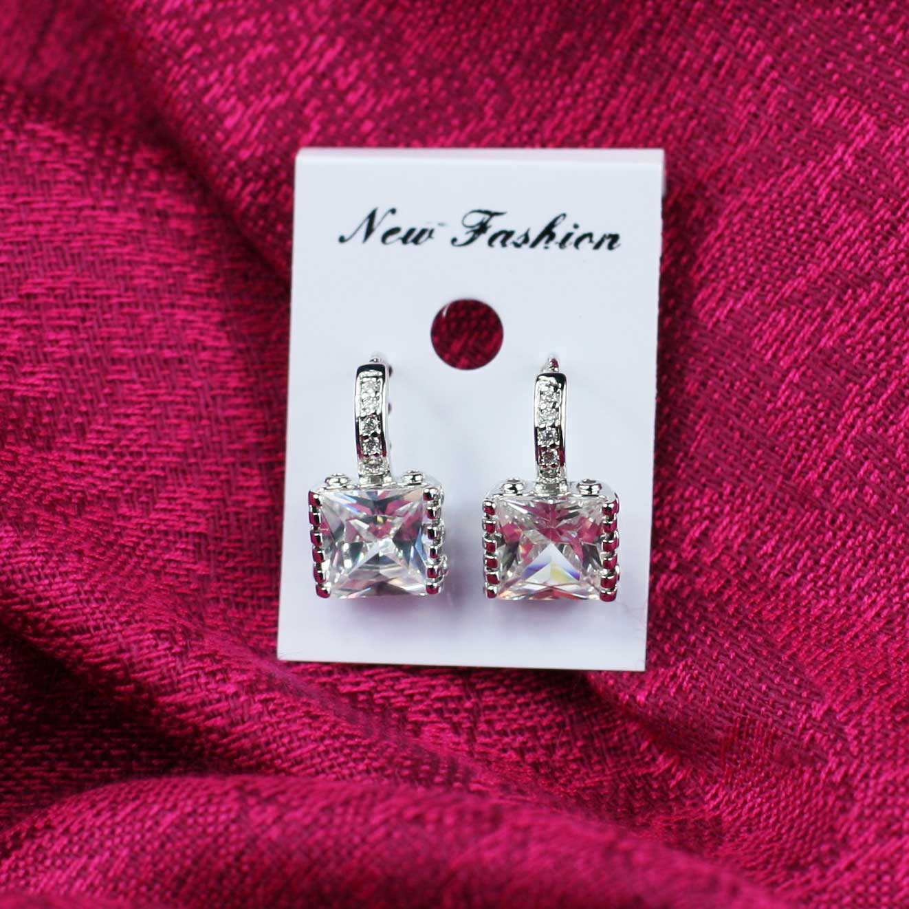 Dámske náušnice visiace - model 4