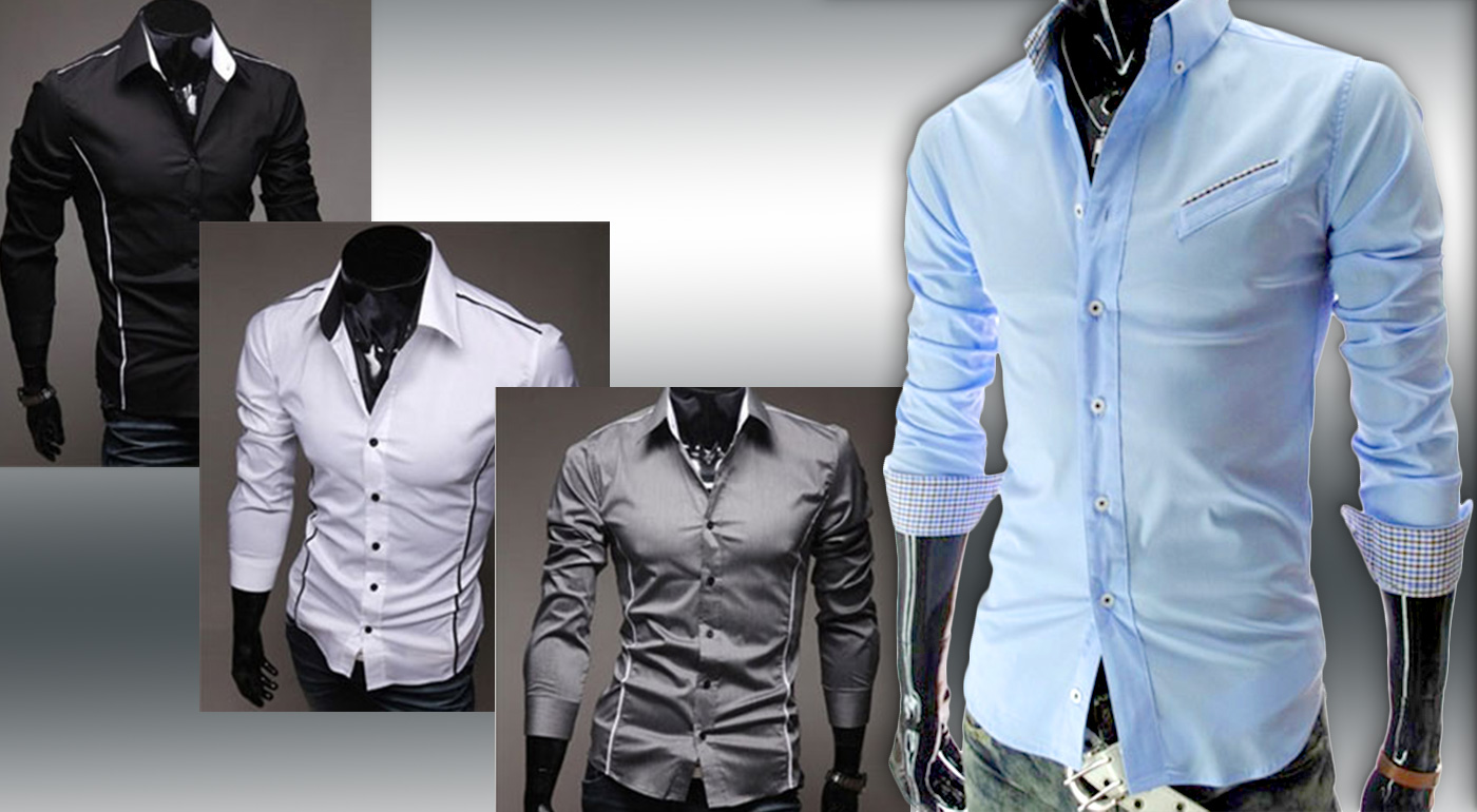 Pánska slim-fit košeľa