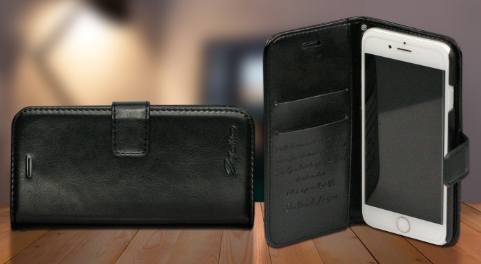Pevný kožený obal na iPhone 6/6s
