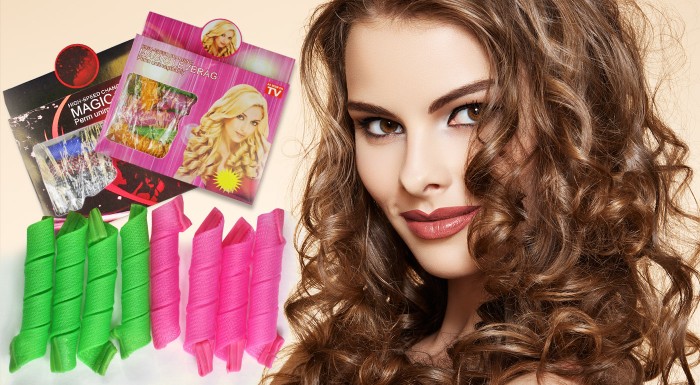 Magické natáčky na vlasy - 18 dielna sada