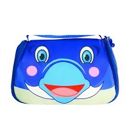 Multifunkčná obedová taška pre deti SNACK PET - delfín