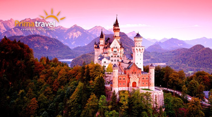 Návšteva najkrajších bavorských zámkov