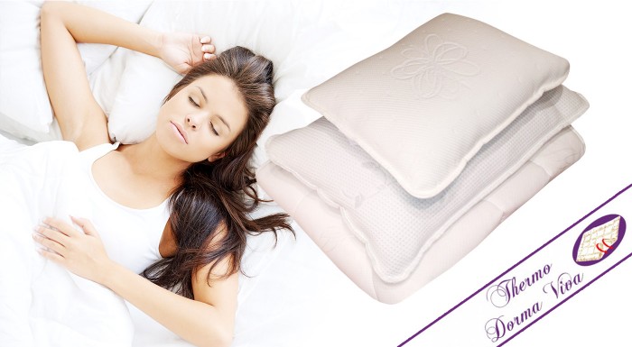 Termo paplón Dorma viva s 2 vankúšmi