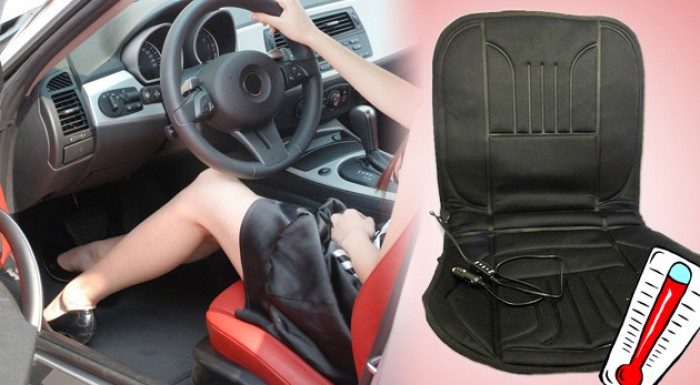 Vyhrievacia podložka na sedadlá do auta. Super pomocník na chladné a zimné dni.