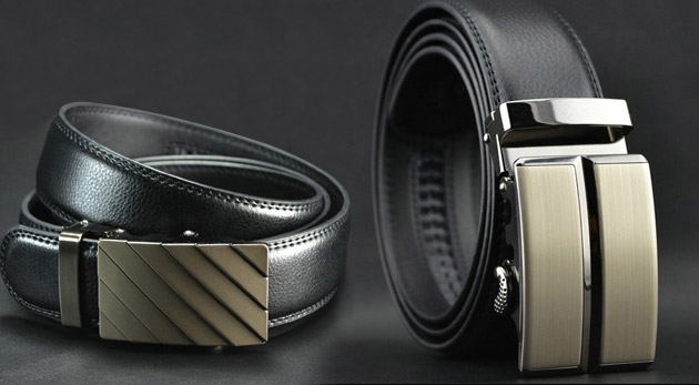 Štýlový pánsky opasok z pravej kože