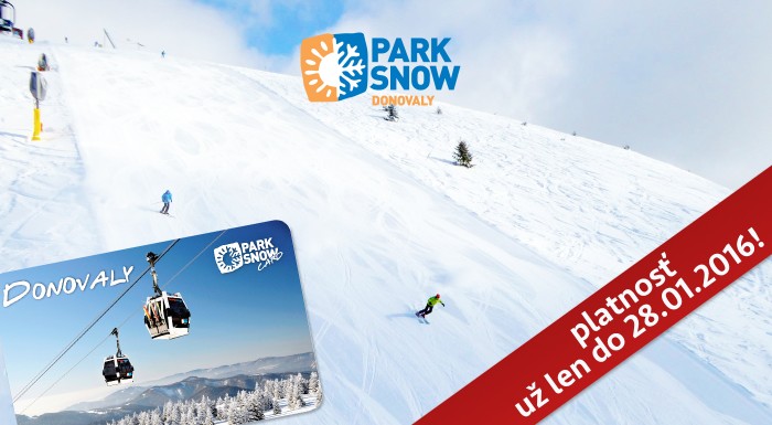 6-hodinový skipas do PARK SNOW Donovaly