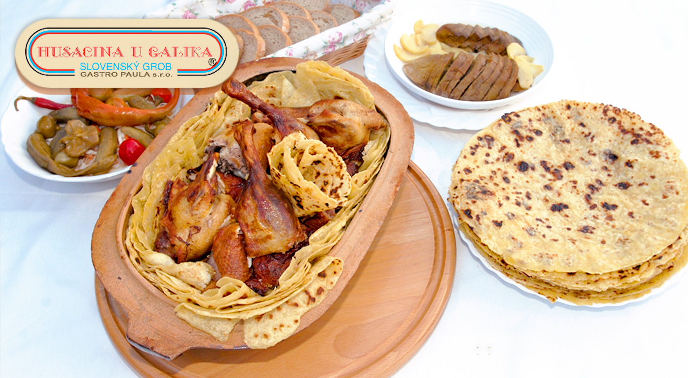 Take away husacinka alebo kačacinka od Galika